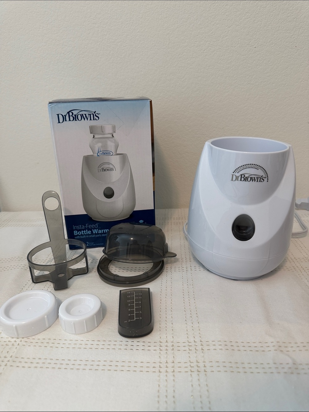 Dr. Brown's Insta-Feed Bottle Warmer w/ Built-in Small Parts Sterilizer